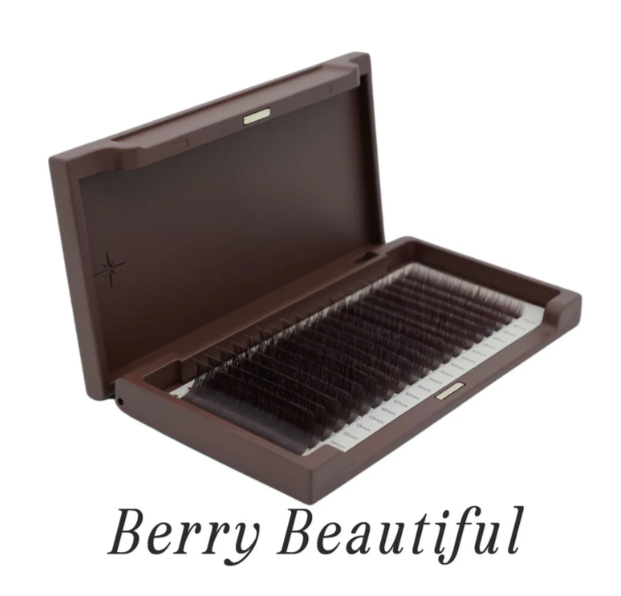 Brown Artistry Shades | Berry Beautiful | Everything Lashes .03mm (20 Rows/Tray)