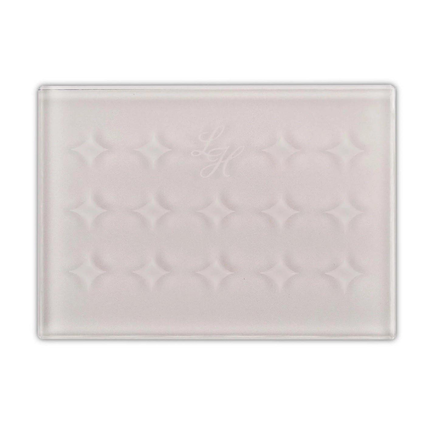 Lash Palette: Frosted Glass Glue Palette