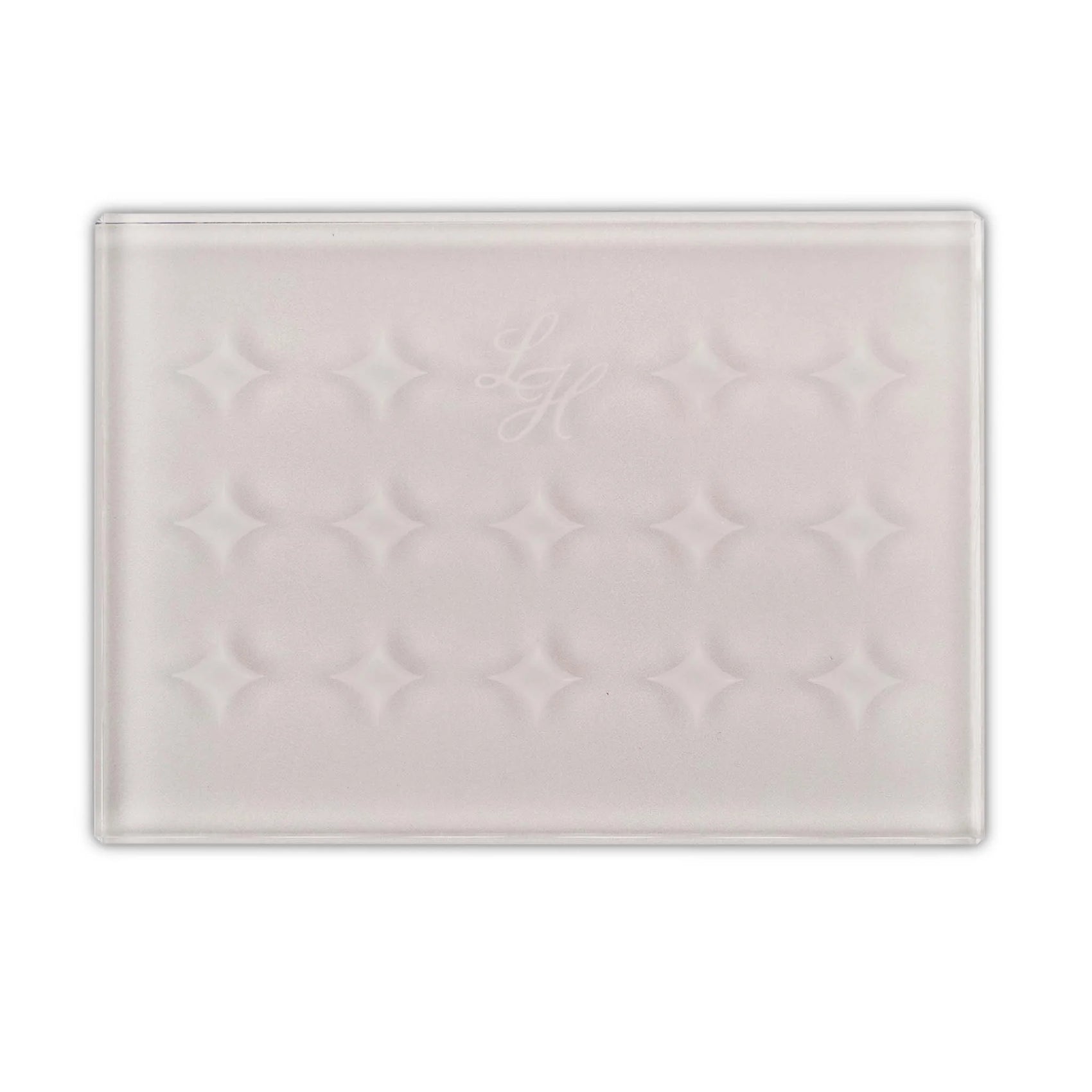 Lash Palette: Frosted Glass Glue Palette